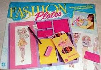 Barbie Fashion Plates.  Barbie fashion plates, Fashion plates, Childhood  toys